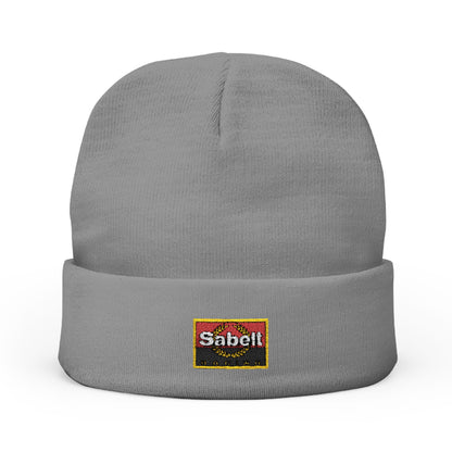 Embroidered Sabelt Racing Knit Beanie