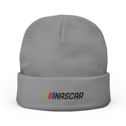 Embroidered Nascar Knit Beanie