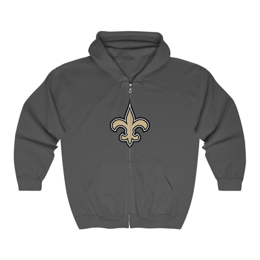 New Orleans Saints Zip-Up Hoodie