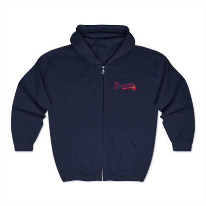 Atlanta Braves Zip-Up Hoodie