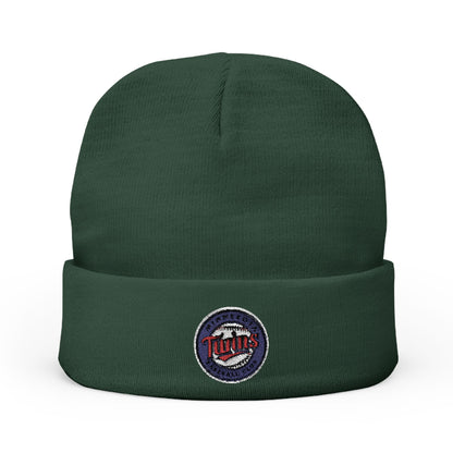 Embroidered Minnesota Twins Knit Beanie