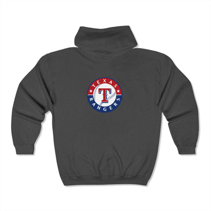 Texas Rangers Zip-Up Hoodie