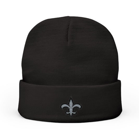 Embroidered New Orleans Saints Knit Beanie