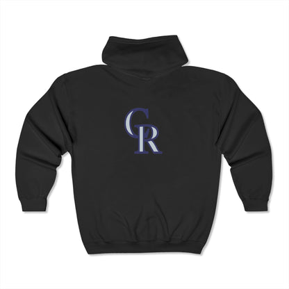 Colorado Rockies Zip-Up Hoodie