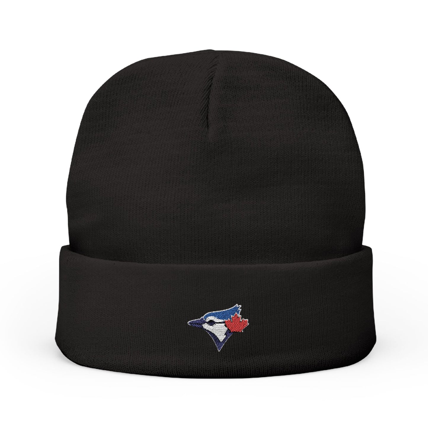 Embroidered Toronto Blue Jays Bird Knit Beanie