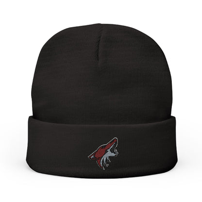 Embroidered Arizona Coyotes Knit Beanie