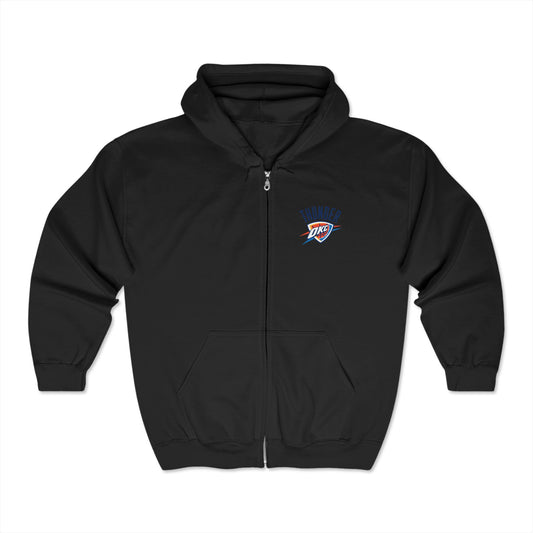 Oklahoma City Thunder Zip-Up Hoodie