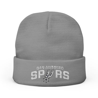 Embroidered San Antonio Spurs Knit Beanie