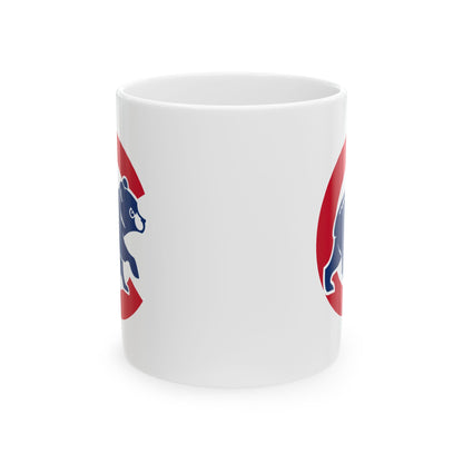 Chicago Cubs Bear Ceramic Mug