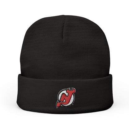 Embroidered New Jersey Devils Knit Beanie