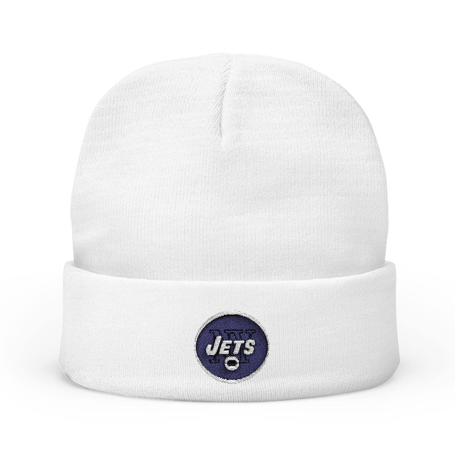 Embroidered New York Jets Knit Beanie