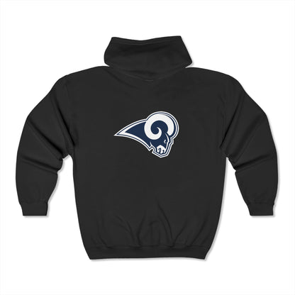 Los Angeles Rams Zip-Up Hoodie