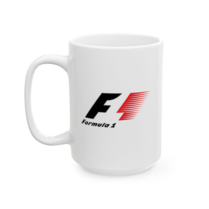 Formula One Racing Ceramic Mug