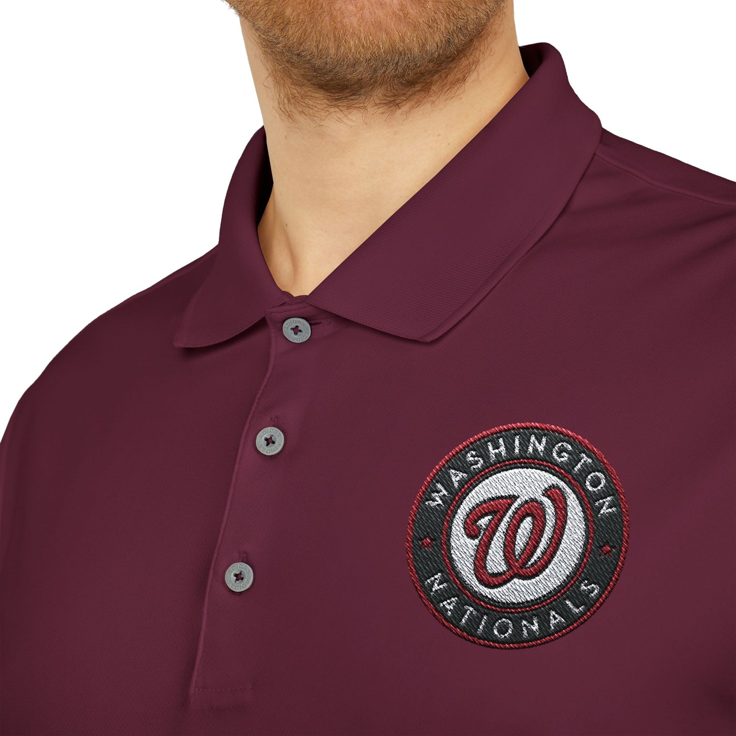 Washington Nationals Adidas Performance Polo