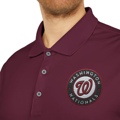 Washington Nationals Adidas Performance Polo