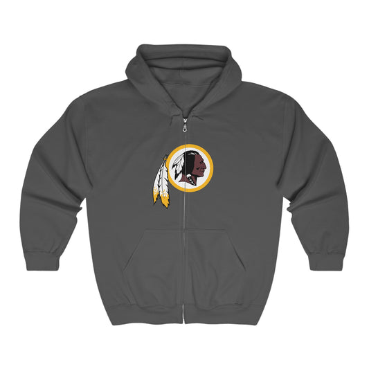 Washington Commanders Zip-Up Hoodie