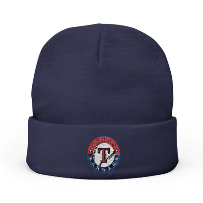 Embroidered Texas Rangers Knit Beanie