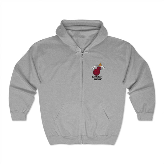 Miami Heat Zip-Up Hoodie