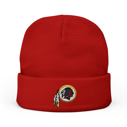 Embroidered Washington Commanders Knit Beanie