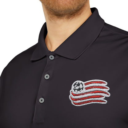 New England Revolution Adidas Performance Polo