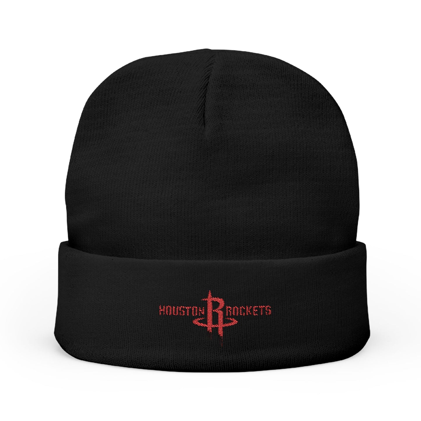 Embroidered Houston Rockets Knit Beanie