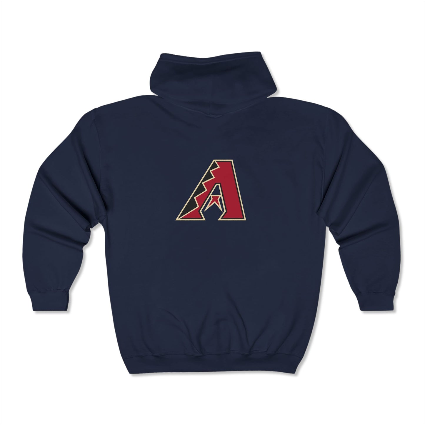 Arizona Diamond Backs Zip-Up Hoodie