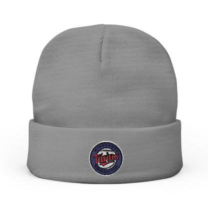 Embroidered Minnesota Twins Knit Beanie