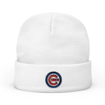 Embroidered Chicago Cubs Knit Beanie