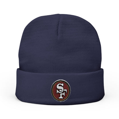 Embroidered San Francisco 49ers Knit Beanie