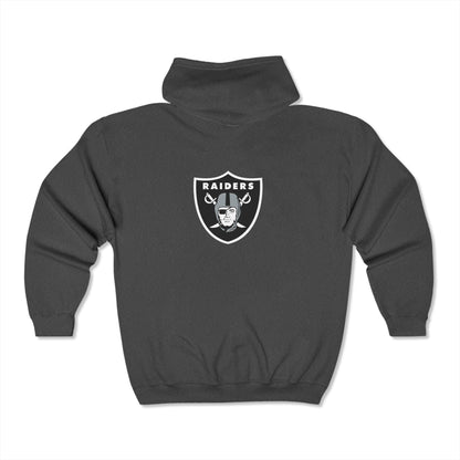 Oakland Raiders Zip-Up Hoodie