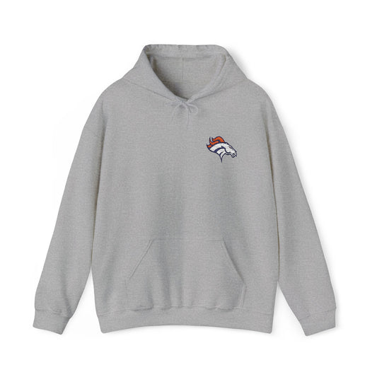 Denver Broncos Embroidered Hoodie