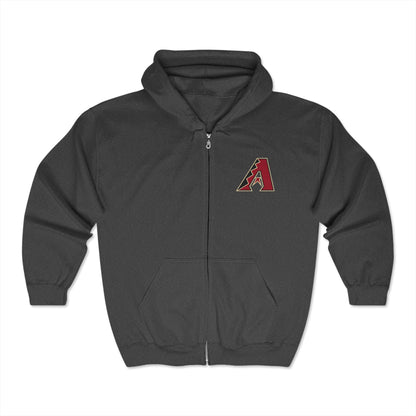 Arizona Diamond Backs Zip-Up Hoodie