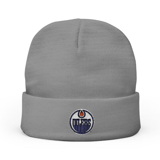 Embroidered Edmonton Oilers Knit Beanie