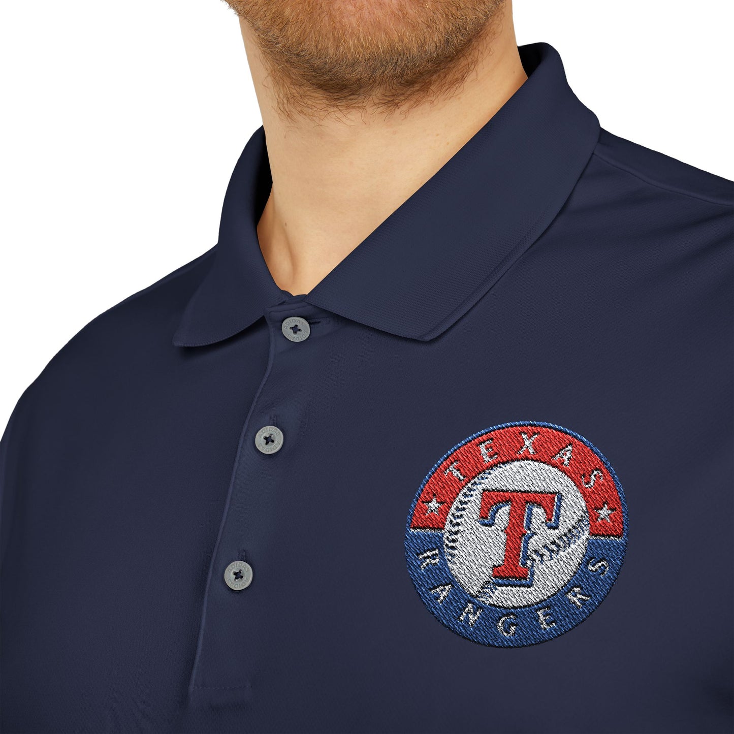 Texas Rangers Adidas Performance Polo