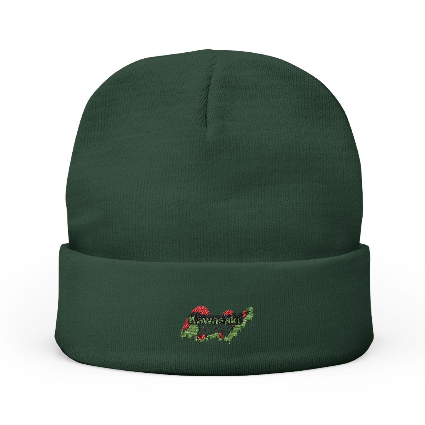 Embroidered Kawasaki Racing Knit Beanie