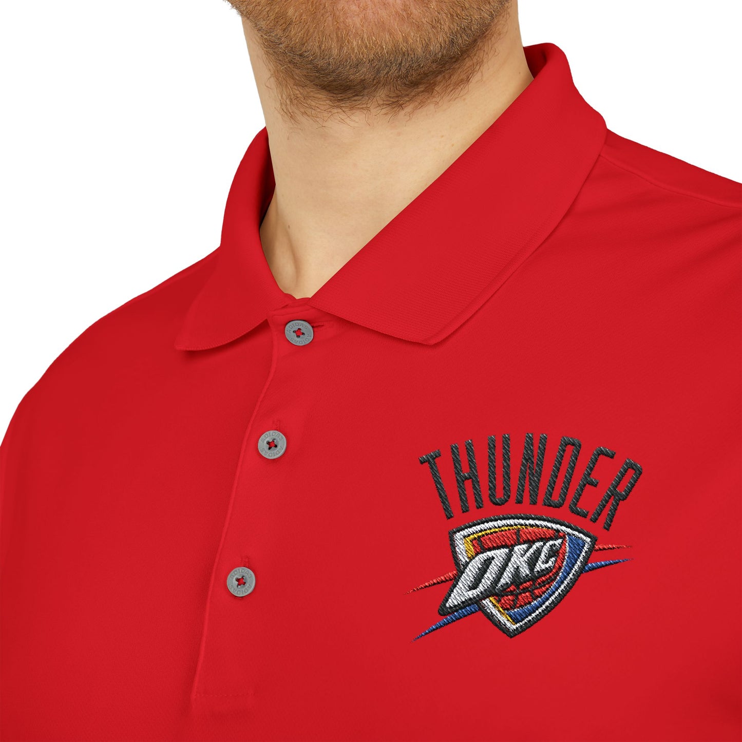 Oklahoma City Thunder Adidas Performance Polo