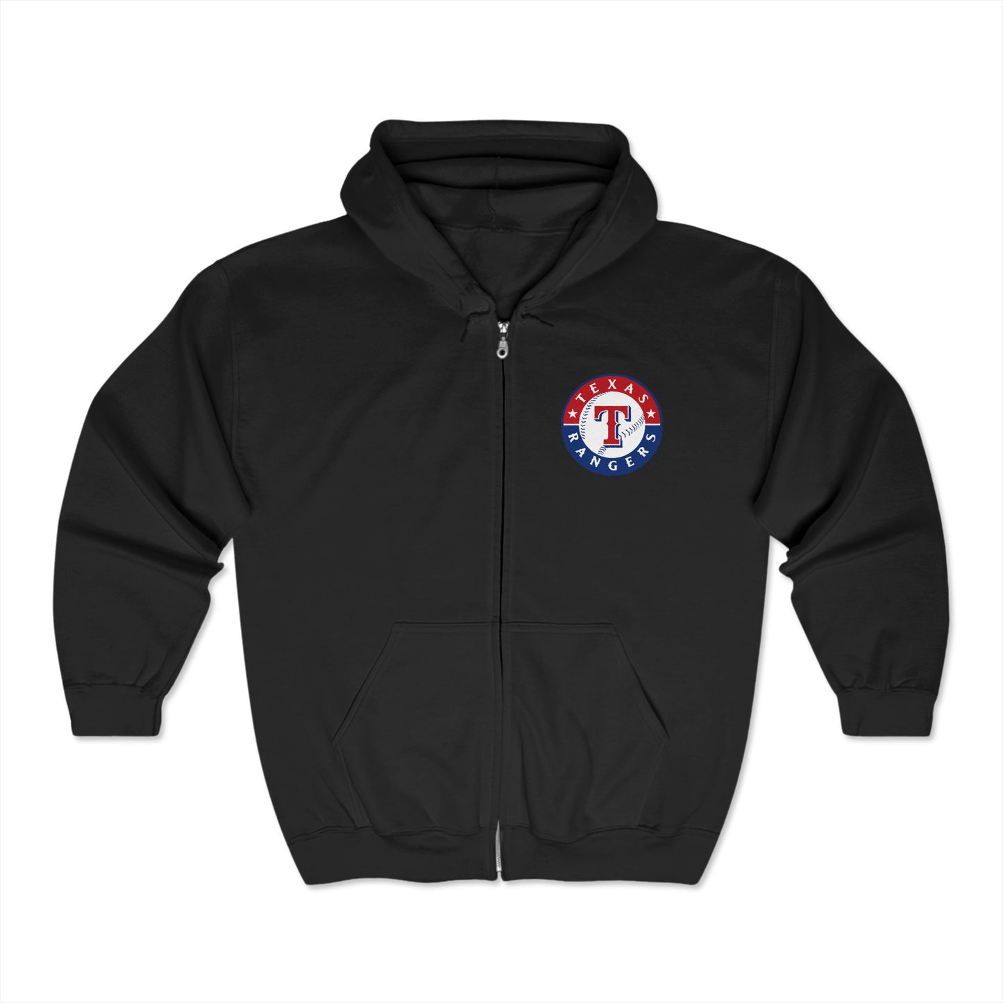 Texas Rangers Zip-Up Hoodie