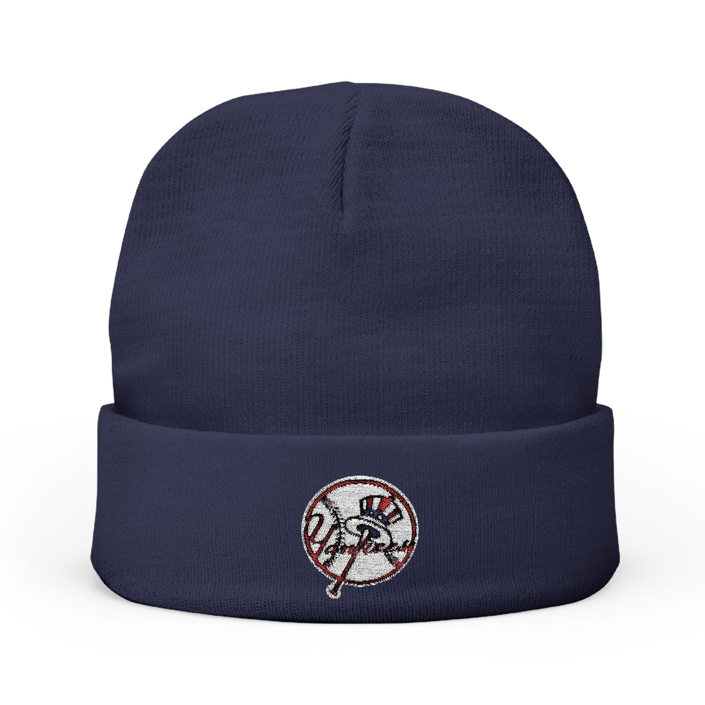 Embroidered New York Yankees Knit Beanie