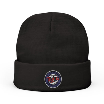 Embroidered Minnesota Twins Knit Beanie