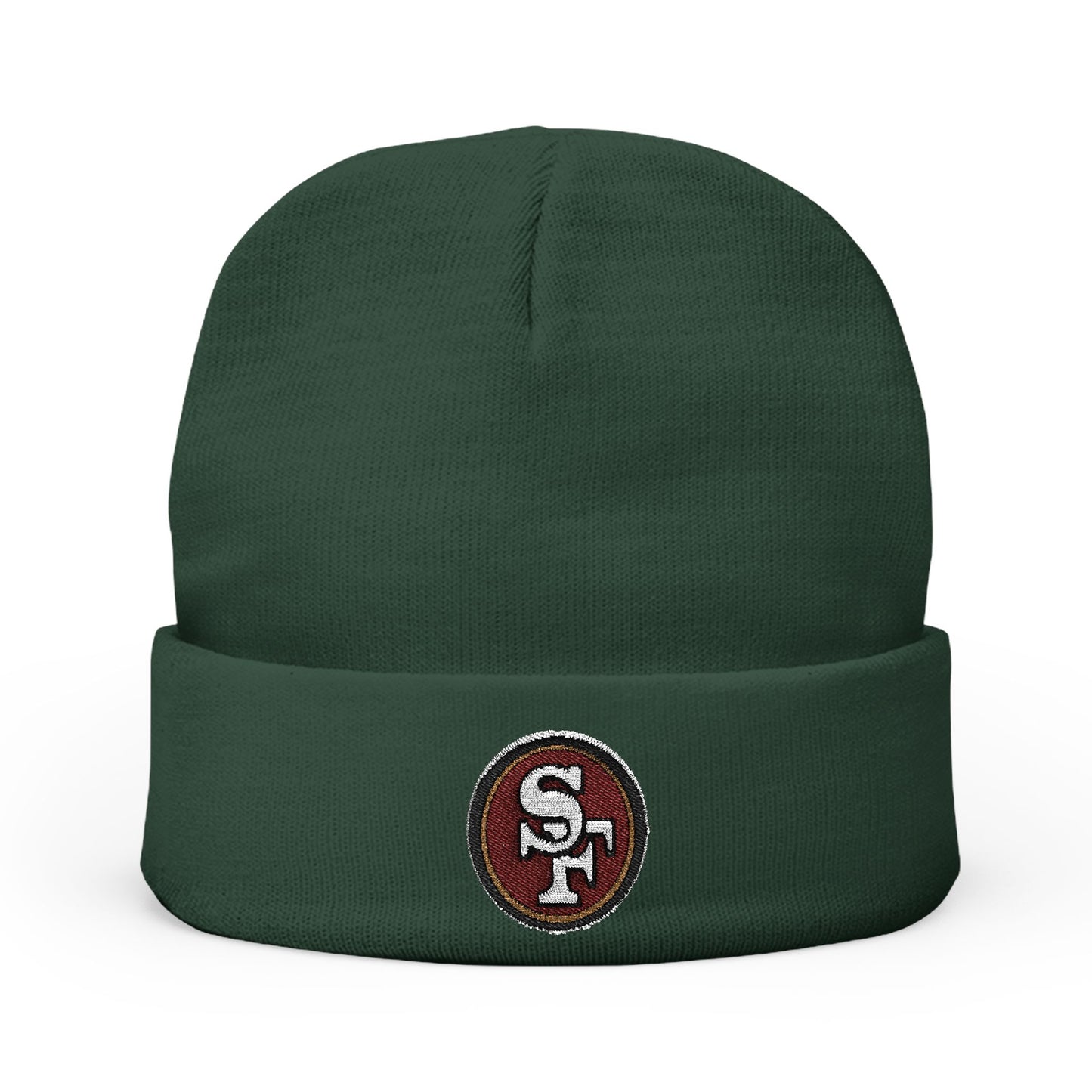 Embroidered San Francisco 49ers Knit Beanie