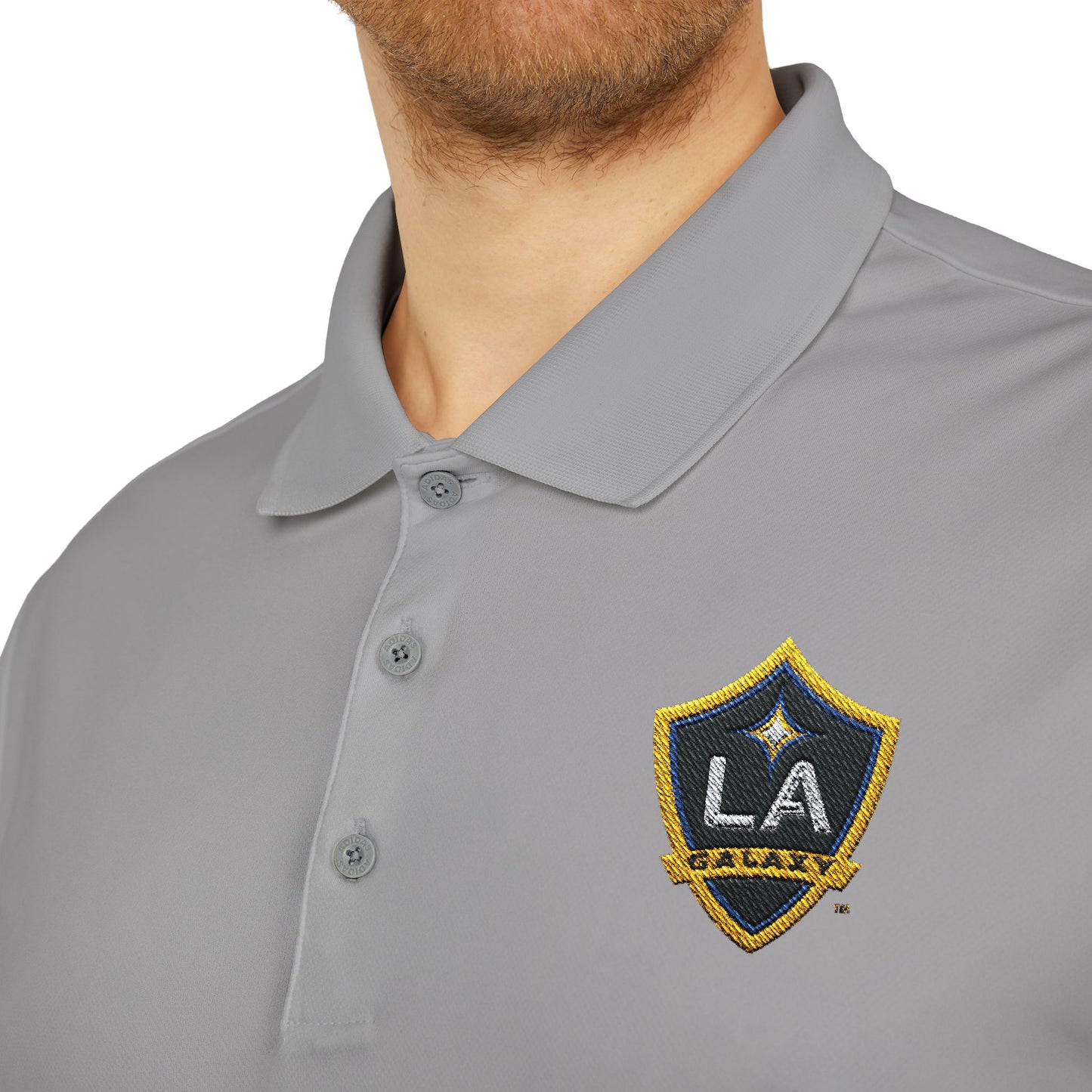 LA Galaxy Adidas Performance Polo