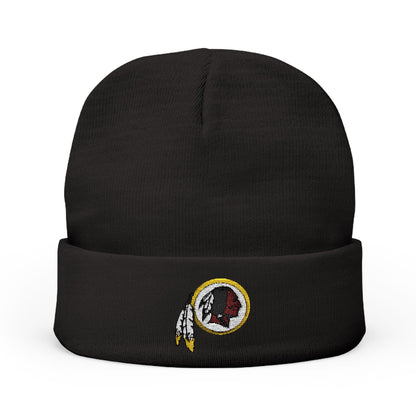 Embroidered Washington Commanders Knit Beanie