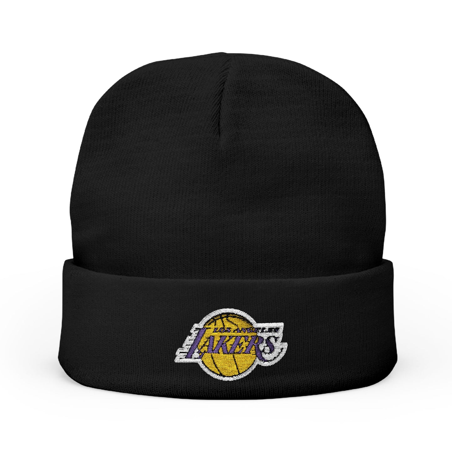 Embroidered Los Angeles Lakers Knit Beanie