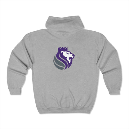 Sacramento Kings Lion Zip-Up Hoodie