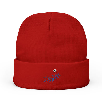 Embroidered Los Angeles Dodgers Knit Beanie