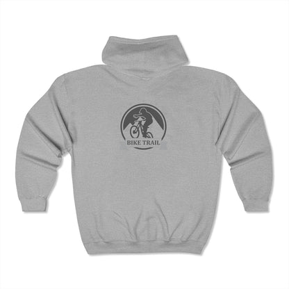 Bike Trail Zip-Up Hoodie