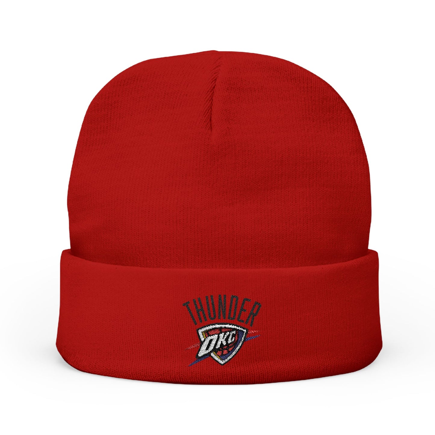 Embroidered Oklahoma City Thunder Knit Beanie