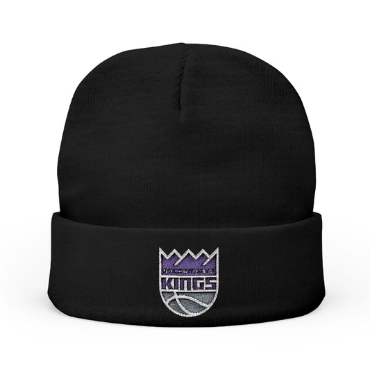 Embroidered Sacramento Kings Knit Beanie