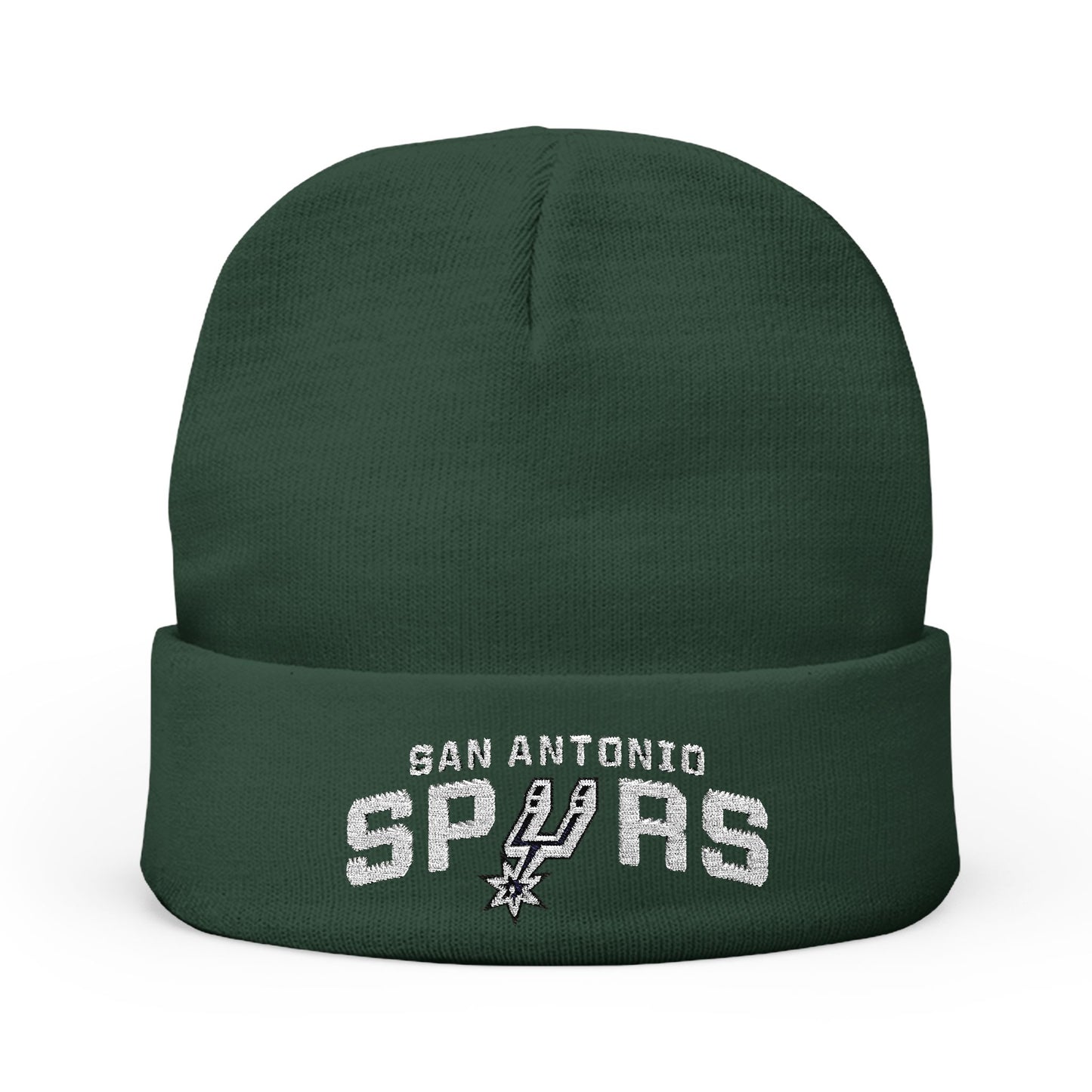 Embroidered San Antonio Spurs Knit Beanie