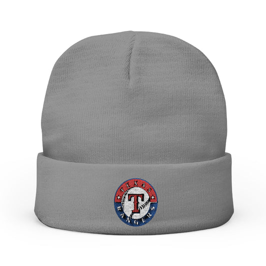 Embroidered Texas Rangers Knit Beanie